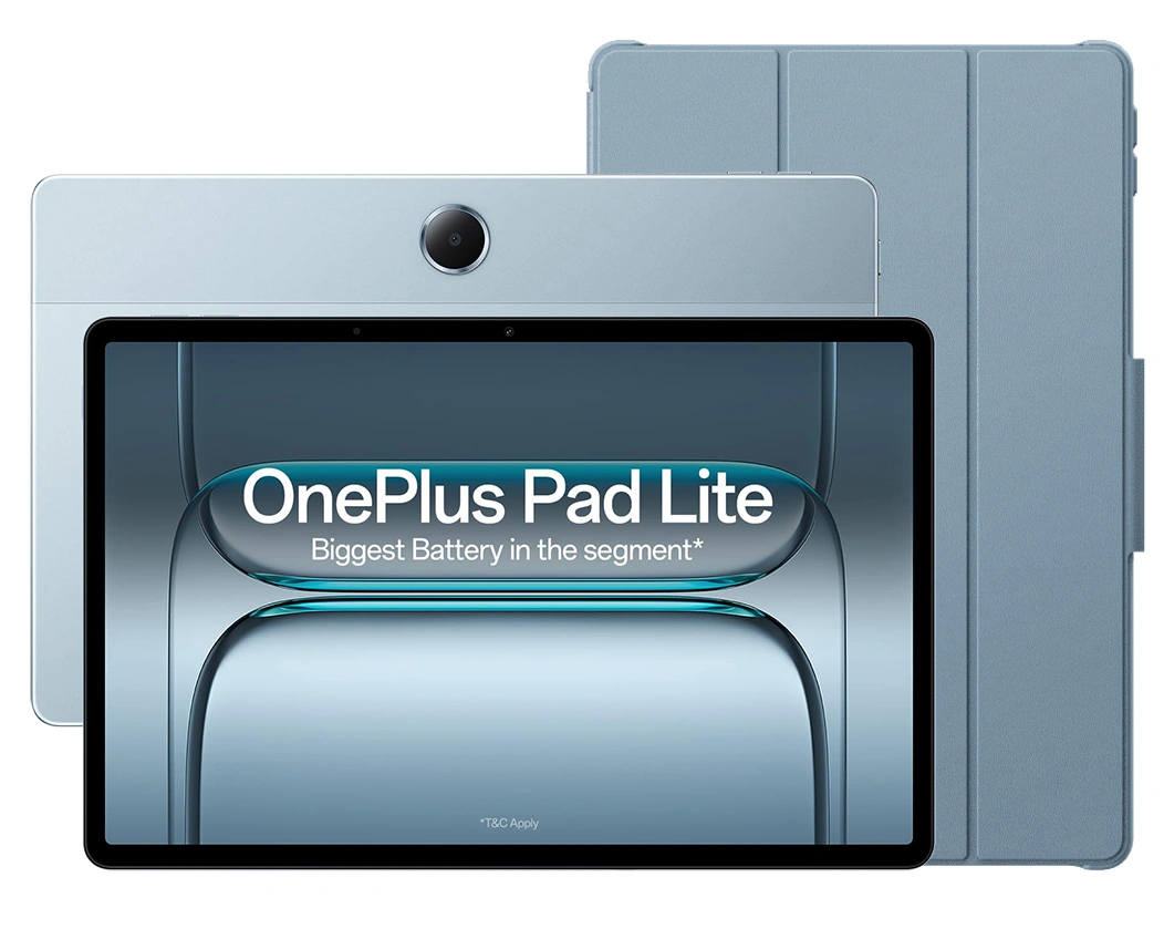 Планшет OnePlus Pad Lite 11", 8/128 LTE, Голубой + Folio Case (OPD2481). Фото 1