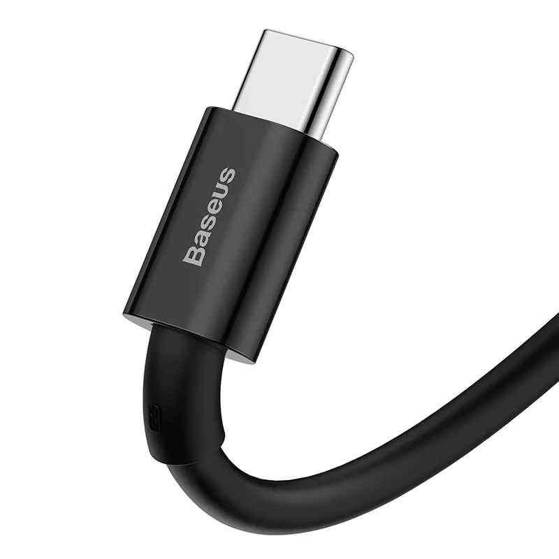 Кабель Baseus Superior Series Fast Charging Data Cable USB to Type-C 66Вт 1м, Чёрный (CATYS-01). Фото 2