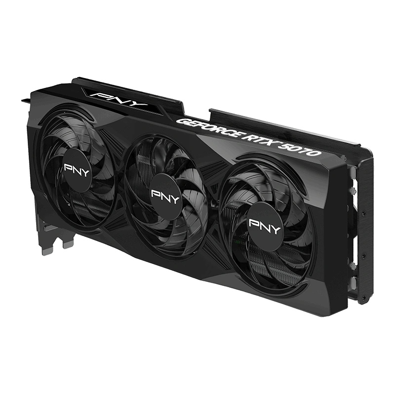 Видеокарта PNY GeForce RTX 5070 Triple Fan OC 12GB GDDR7 192 bit PCIe 5.0. Фото 3