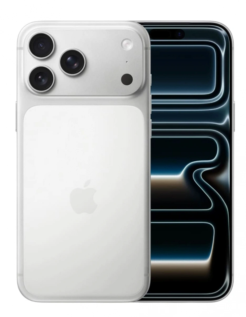 Смартфон Apple iPhone 17 Pro Max 256Гб, Серебристый (eSIM+SIM) (Без Rustore). Фото 1