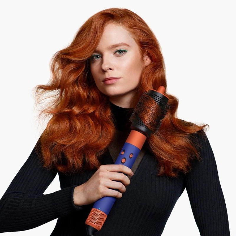 Стайлер для волос Dyson AirWrap ID Complete Long с диффузором HS08, Синий/Медный (подарочный кейс для хранения). Фото 3