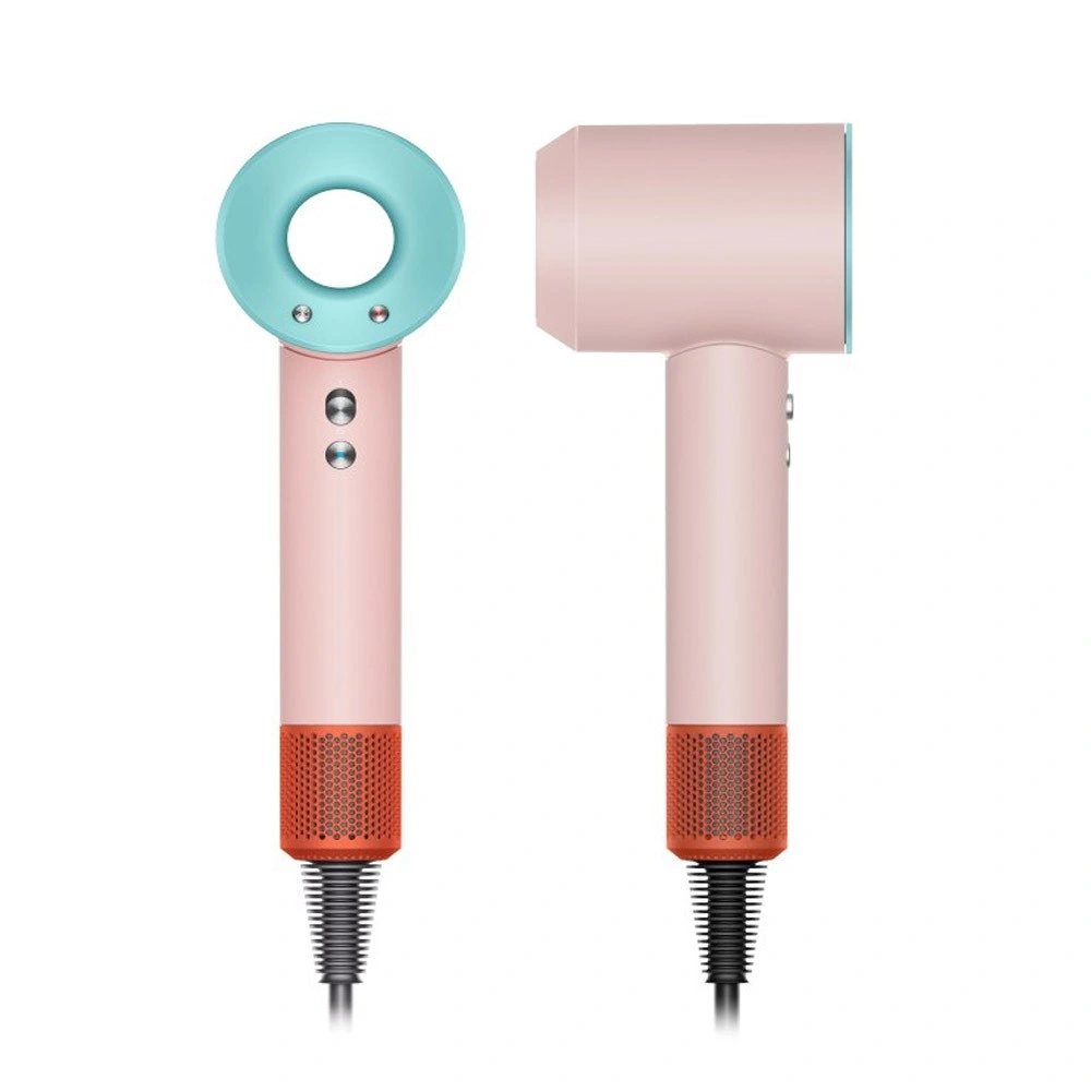 Фен для волос SenCiciMen Hair Dryer HD15, Розовый/бирюзовый/оранжевый (5 насадок). Фото 2
