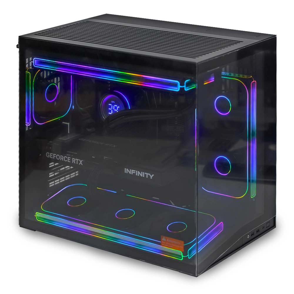 Системный блок CORE PRO (O11 Ryzen 7 7800X3D, 32Гб DDR5, RTX5070, SSD 1Тб M.2, MSI B850M, 850Вт). Фото 1
