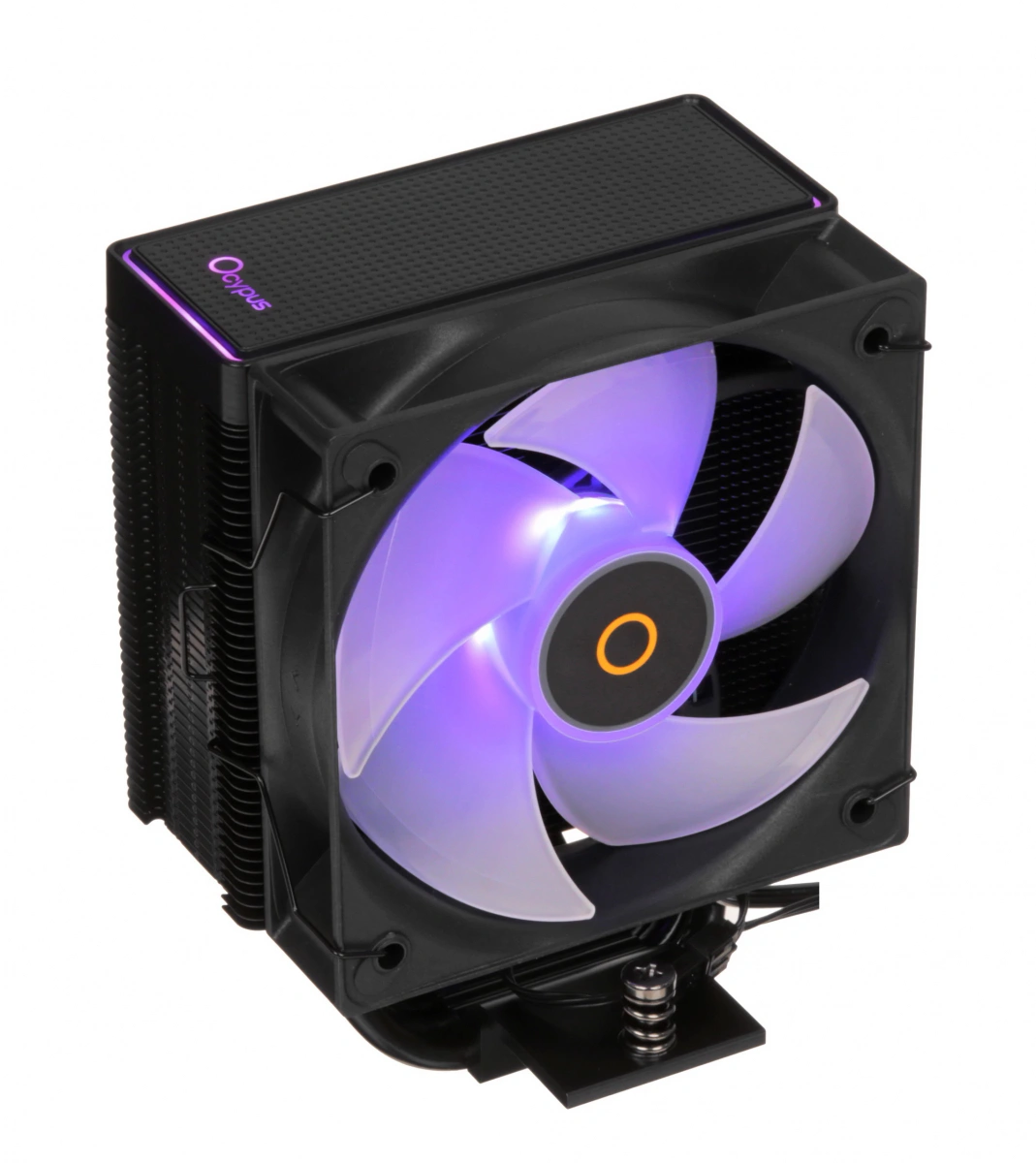Кулер для процессора Ocypus Gamma A40 BK ARGB [Gamma-A40-BK1AAWN00X-GL] Чёрный. Фото 2