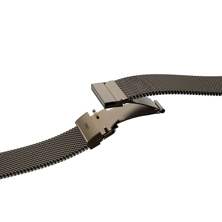 Ремешок Uniq для Apple Watch 44/45/46/49мм Dante PRO Strap Mesh Steel , Ember Gold (49MM-DANPEGLD). Фото 2