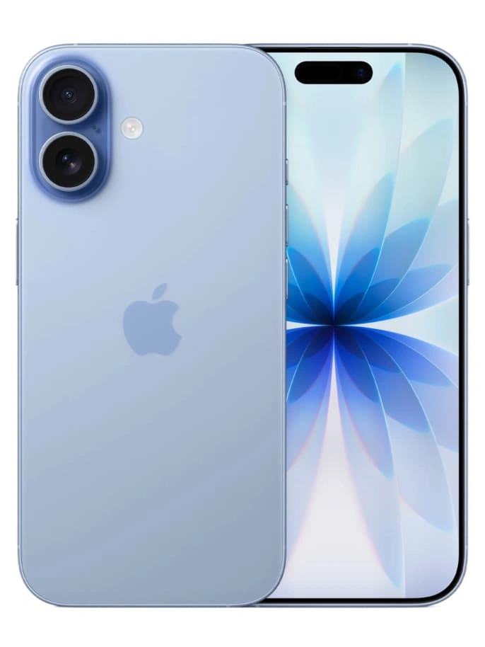 Смартфон Apple iPhone 17 256Гб, Голубой (eSIM+SIM) (Без RuStore). Фото 1