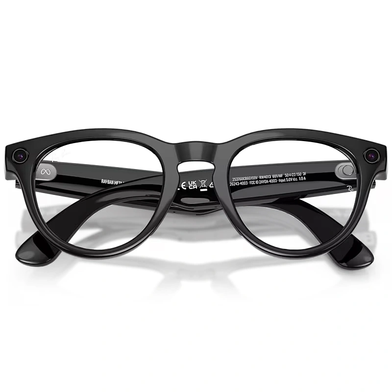 Умные очки Ray Ban Headliner (Gen 2) RW4013 Глянцевый чёрный/Синий фотохром M 150-50 (601/MF50). Фото 7