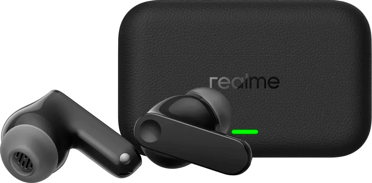 Беспроводные наушники Realme Buds T500 Pro, Чёрный (RMA2502). Фото 2