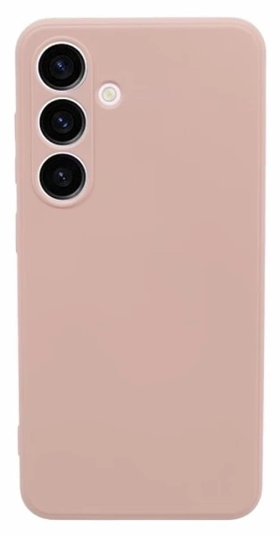Накладка Silicone Case Logo для Samsung Galaxy A25 5G, Пудровая. Фото 1