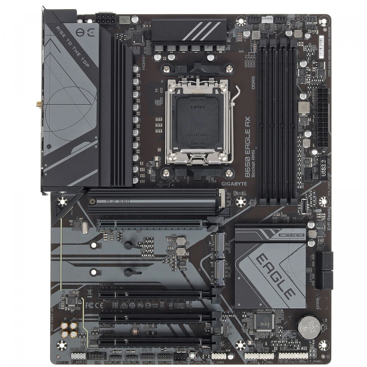 Системный блок CORE X (Z8G Ryzen 5 7500F, 32Гб DDR5, RTX5060 Ti, SSD 1Тб M.2, Gigabyte B850, 650Вт). Фото 8