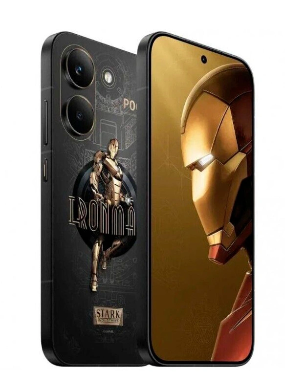 Смартфон Poco X8 Pro 12/512Гб Iron Man Edition, Чёрный. Фото 1