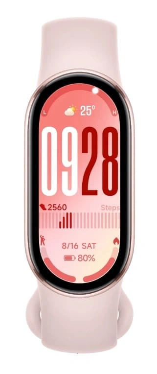 Фитнес-браслет XiaoMi Smart Band 10, Розовый (BHR9999GL). Фото 2