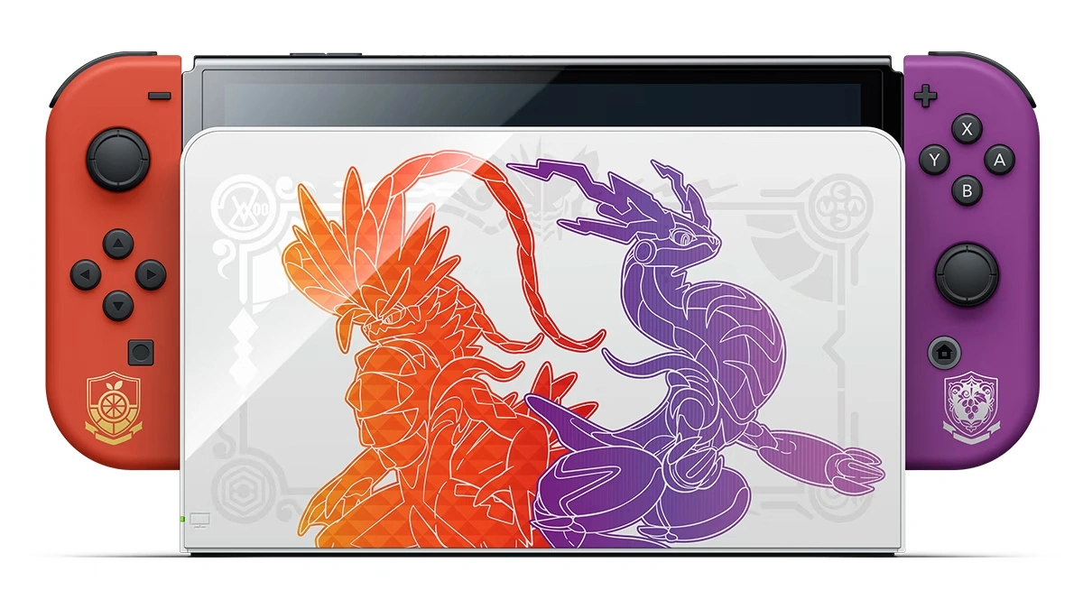 Игровая консоль Nintendo Switch OLED 64Gb, Pokémon Scarlet & Violet Edition. Фото 1