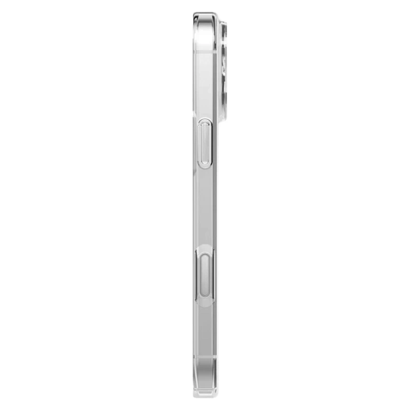 Накладка Uniq AirSuit MagSafe для iPhone 17 Pro Max, Прозрачный глянец/Белый (IP6.9P(2025)-ASMGCLRW). Фото 4