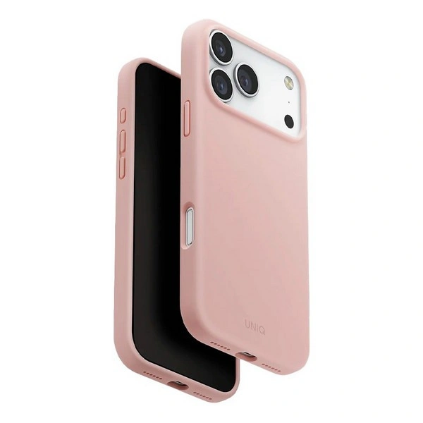 Накладка Uniq для iPhone 17 Pro LINO (Magsafe), Розовый (IP6.3P(2025)-LINOMBPNK). Фото 1