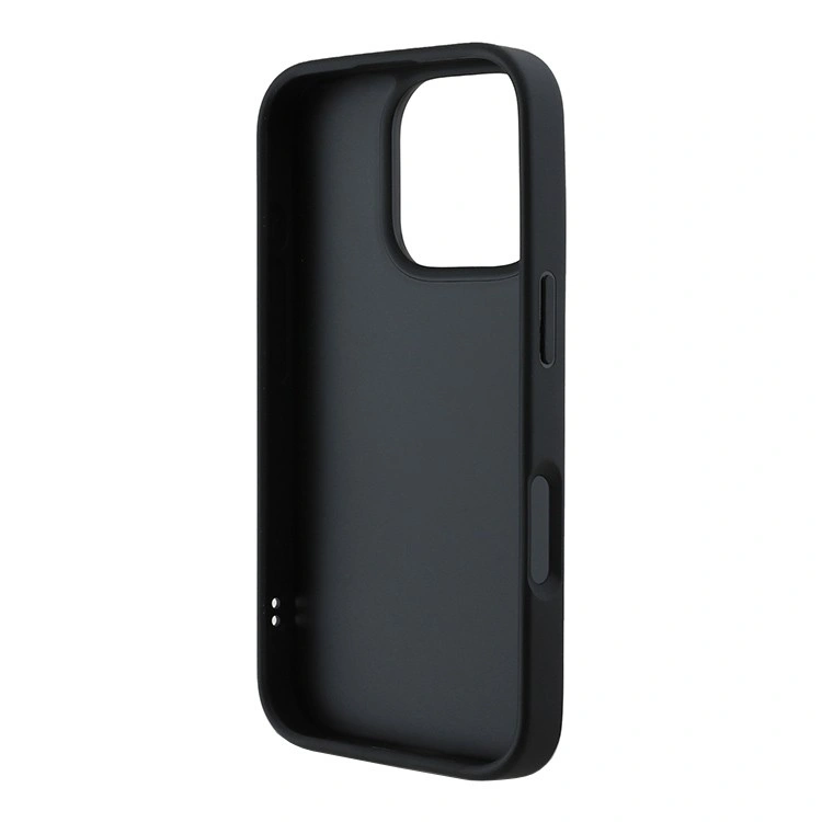 Накладка Lagerfeld для iPhone 16 Pro Max 3D Rubber NFT Karl & Choupette Hard, Black (KLHCP16X3DRKCNK). Фото 4