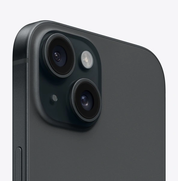Смартфон Apple iPhone 15 256Gb Чёрный (eSIM+SIM) (Без RuStore). Фото 3
