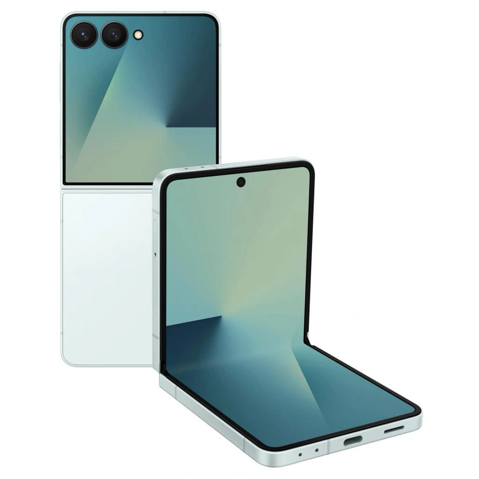 Смартфон Samsung Galaxy Z Flip7 12/512Гб Мятный(SM-F766B). Фото 1