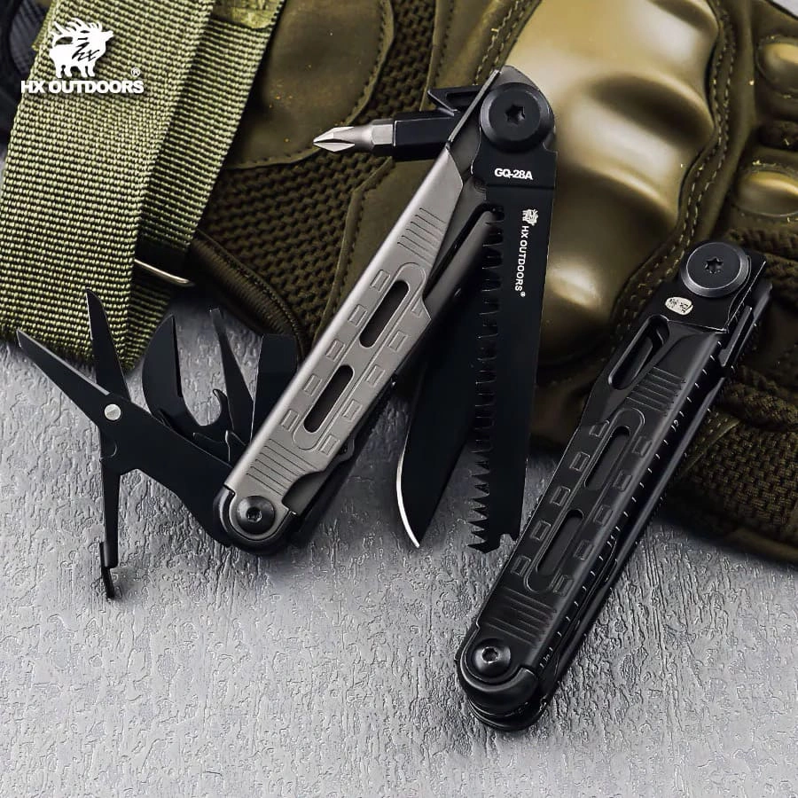 Мультитул XiaoMi HX OUTDOORS Versatile Tool 1, Чёрный (GQ-28B). Фото 5
