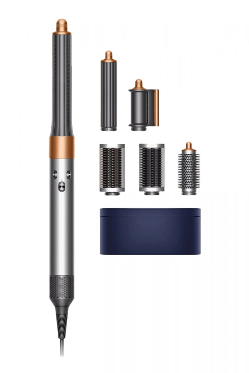 Стайлер для волос Dyson AirWrap Complete Long HS05, Bright Nickel/Bright Copper. Фото 1
