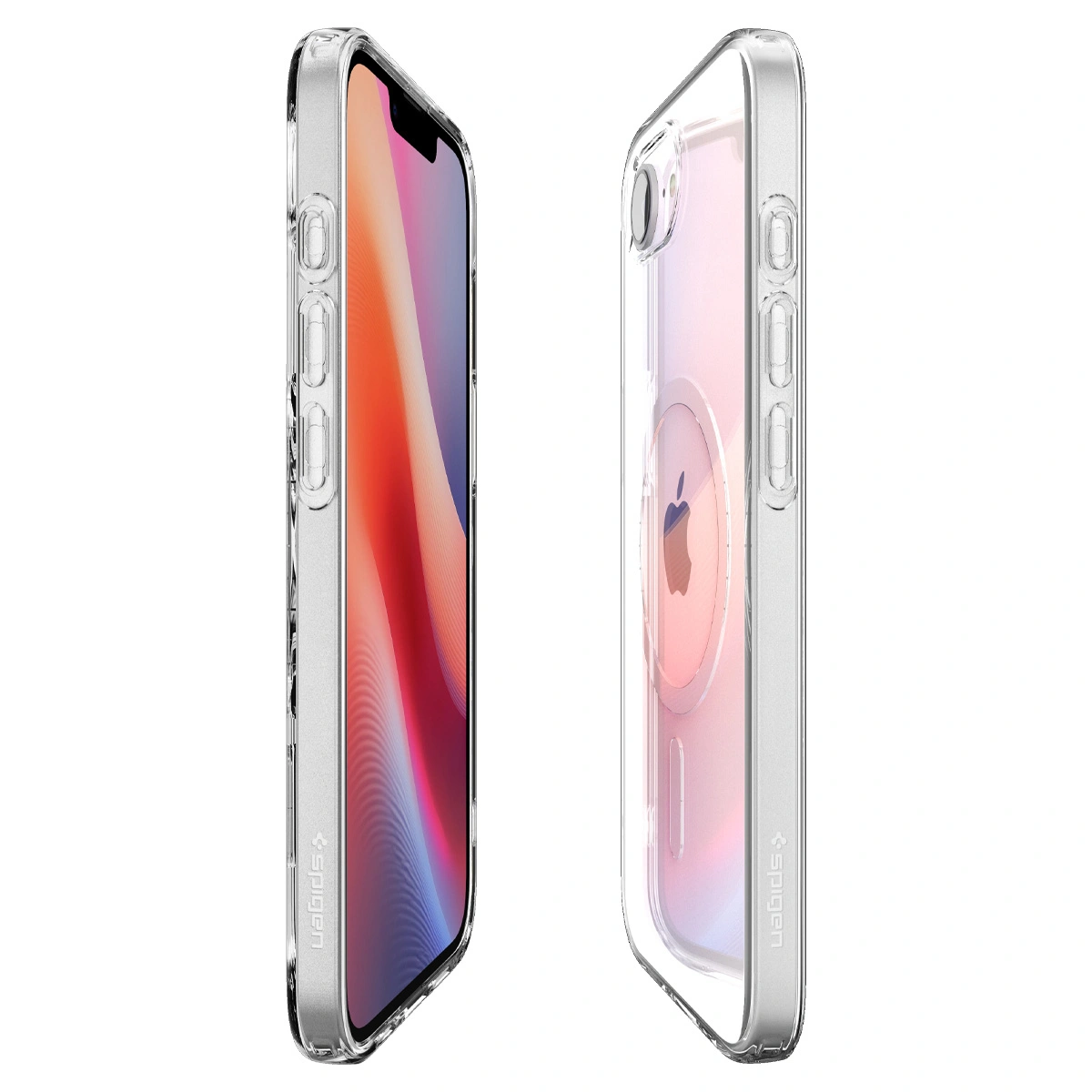 Накладка Spigen Liquid Crystal MagSafe для Phone 17e / 16e, Clear White (ACS09150). Фото 6