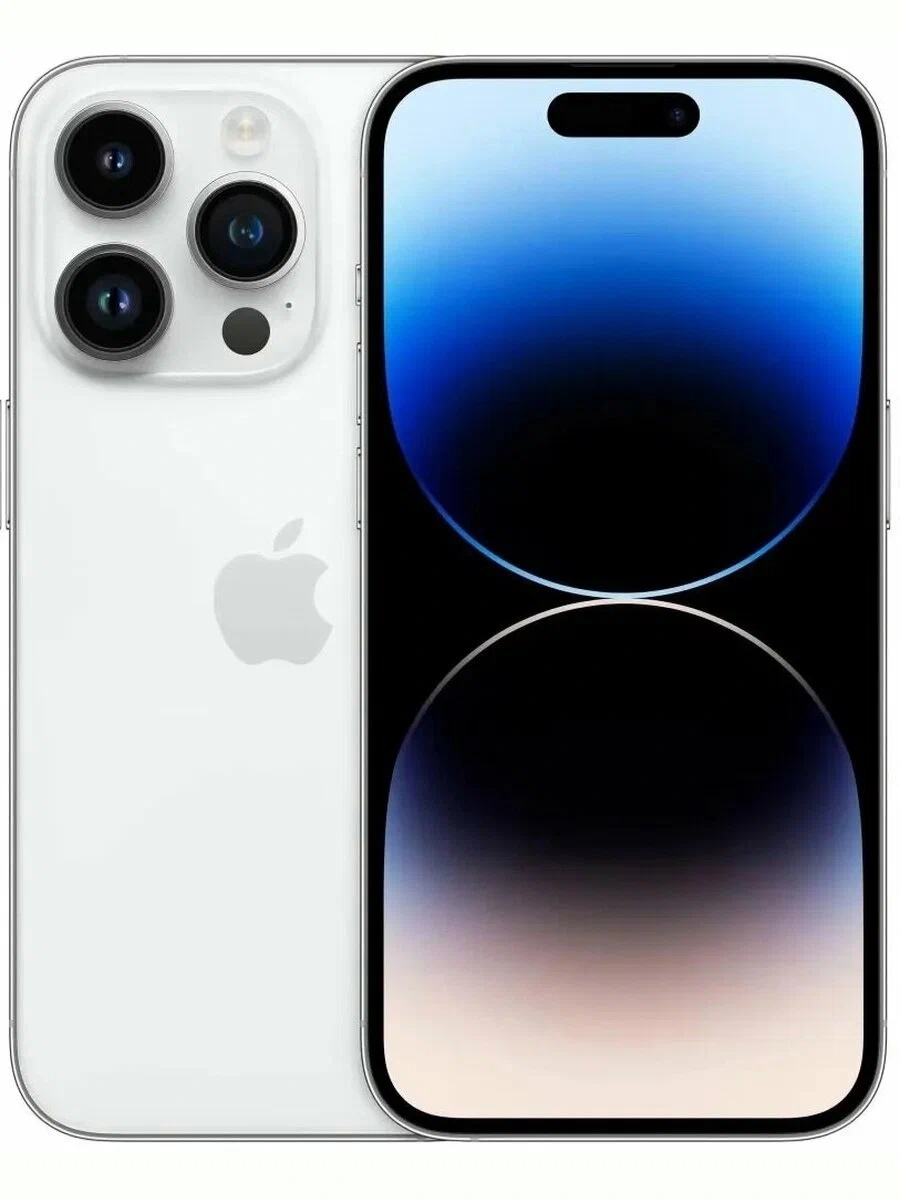 Смартфон Apple iPhone 14 Pro 128Gb Серебристый (esim+sim) (Уцененный товар). Фото 1