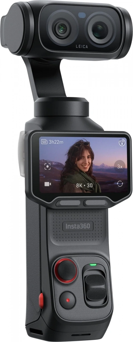 Экшн-камера Insta360 Luna Ultra Standard Bundle, Чёрный (CINSABTA). Фото 5