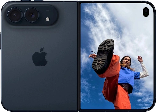 Смартфон Apple iPhone Duo 256Гб, Ночное небо (Dual eSIM) (Без RuStore). Фото 2
