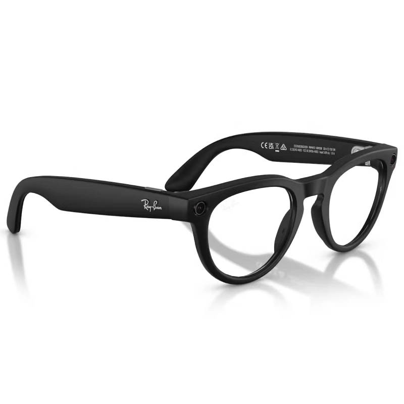 Умные очки Ray Ban Headliner (Gen 2) RW4013 Матовый чёрный/Прозрачный M 150-50 (601/SSB50). Фото 5