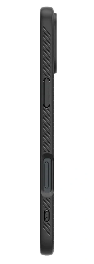 Накладка Spigen Liquid Air для iPhone 16, Matte Black (ACS08194). Фото 5