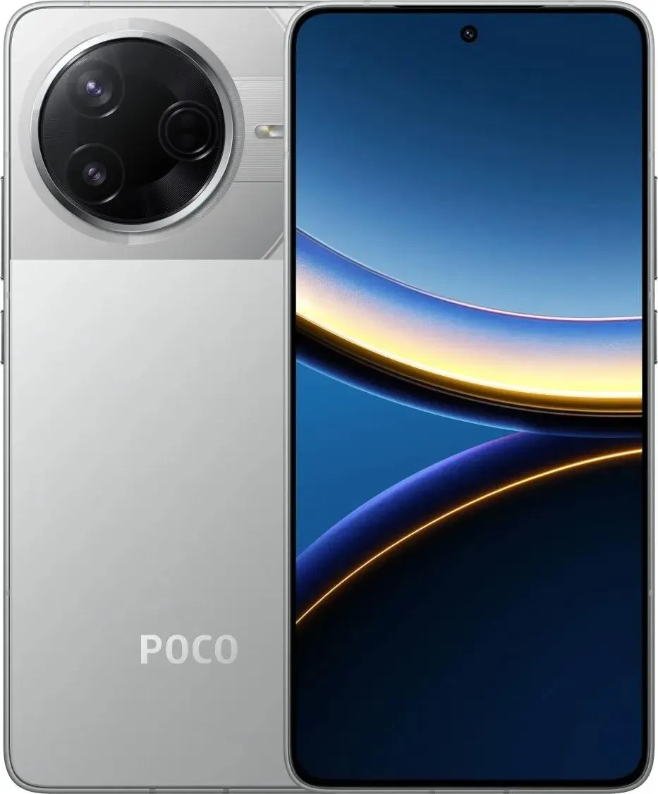 Смартфон Poco F7 Pro 12/256Гб Серебро. Фото 1