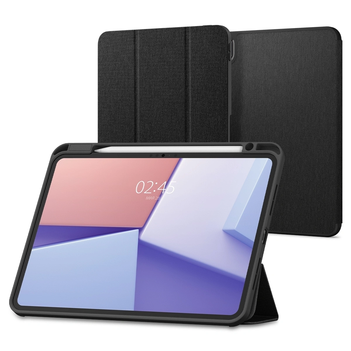 Чехол Spigen для iPad Pro 11 (2024) Urban Fit, Black (ACS07020). Фото 1