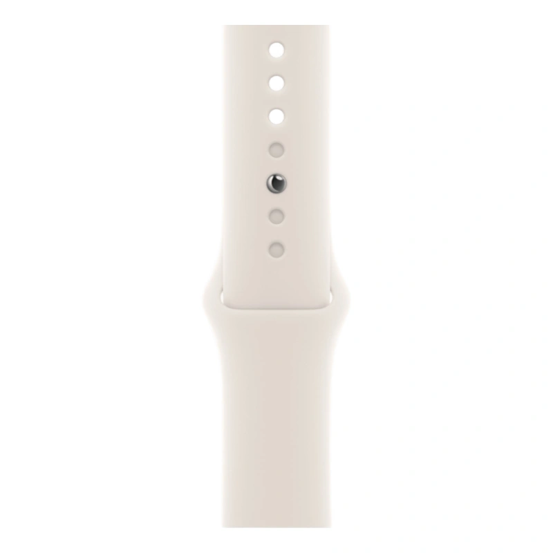 Apple Watch SE 3 2025, 40 мм, алюминий цвета "Starlight", Sport Band "Starlight" размер M/L (MEH54). Фото 3