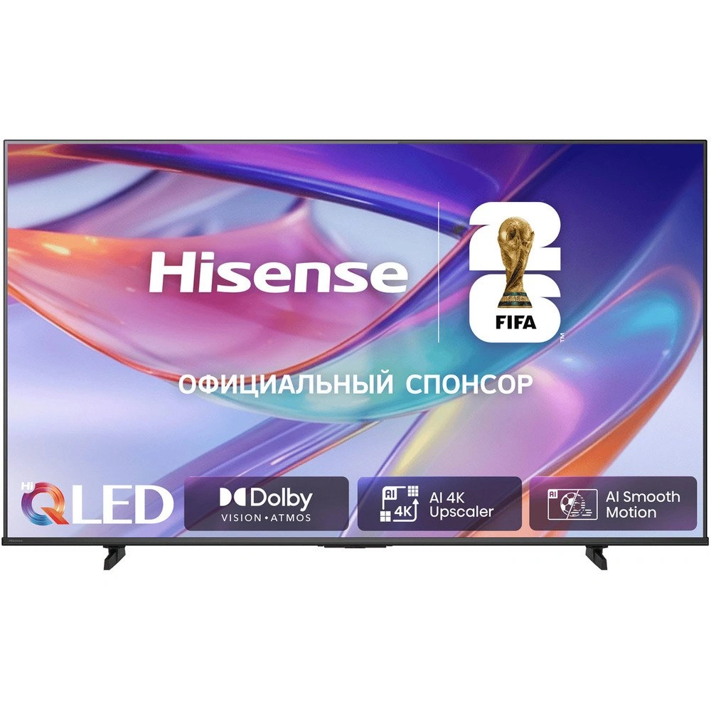 Телевизор Hisense 50E7S (2026) 50" 4K UHD QLED Смарт ТВ. Фото 1