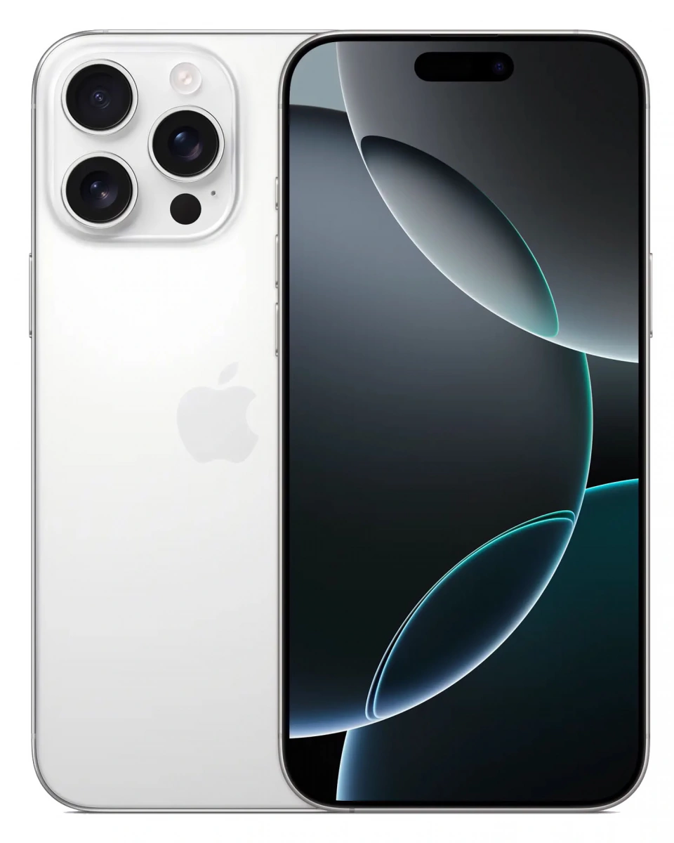 Смартфон Apple iPhone 16 Pro 128Гб Белый титан (eSIM+SIM) (Без RuStore). Фото 1