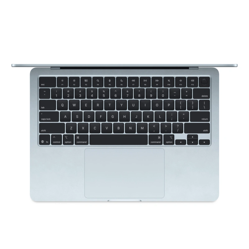 Apple MacBook Air 13" 2025 Небесно-голубой (MC6T4) (M4, 10-ядер CPU/8-ядер GPU, 16 ГБ, 256 ГБ SSD). Фото 2