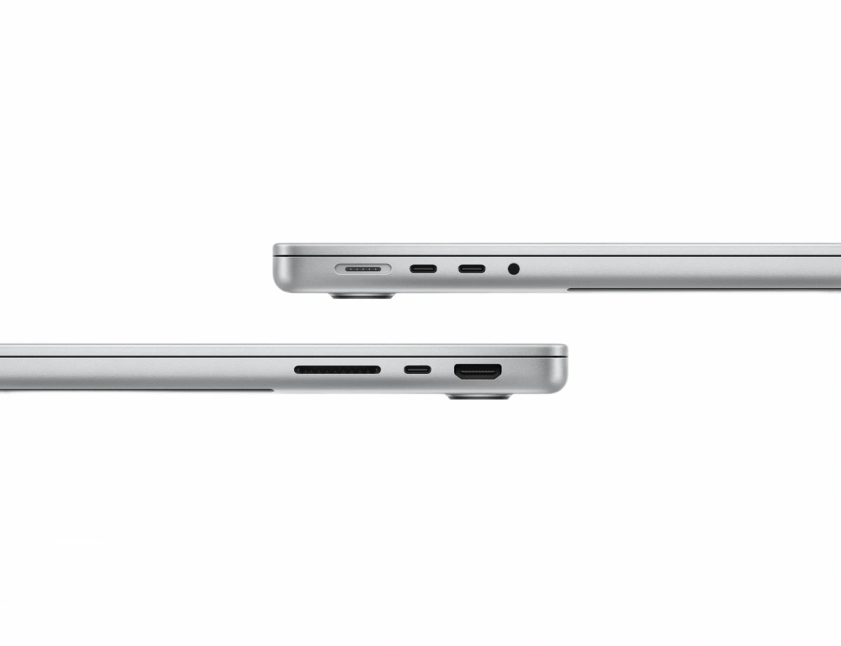 Apple MacBook Pro 14" (2024) 1Тб Серебристый (MX2F3) (M4 Pro 14-ядер CPU/20-ядер GPU, 24 ГБ, 1ТБ SSD). Фото 4