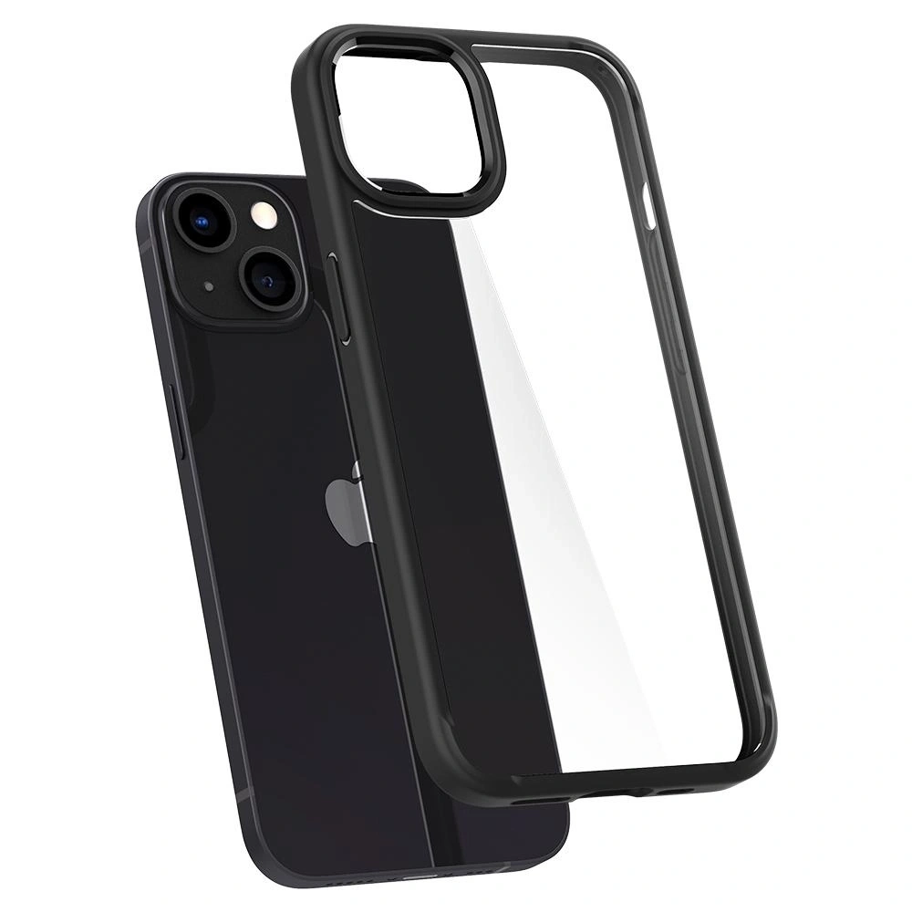 Накладка Spigen Ultra Hybrid для iPhone 13, Black (ACS03523). Фото 3