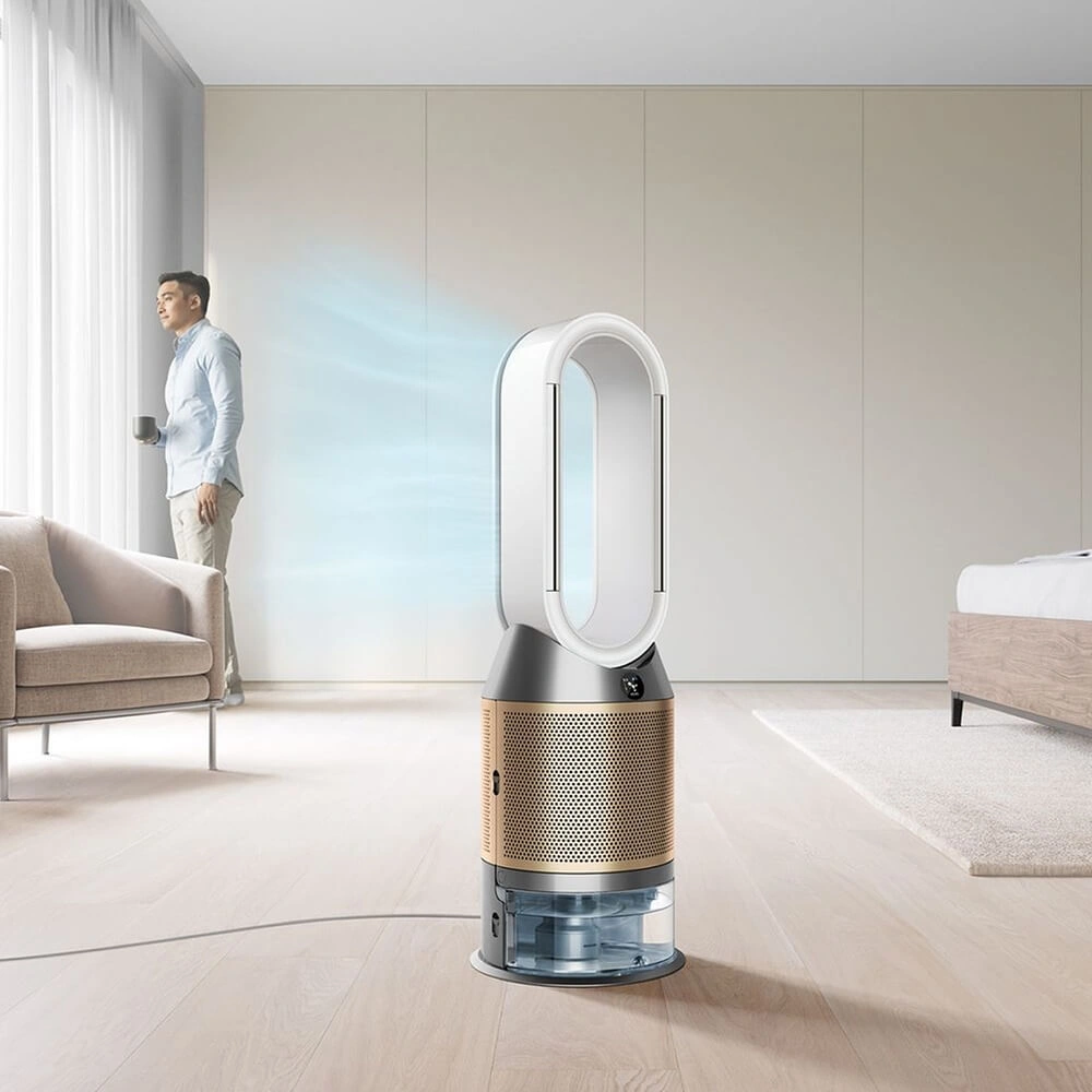 Очиститель воздуха Dyson PH05 Purifier Humidifier + Cool Formaldehyde, Белый/Золото (Уцененный товар). Фото 4