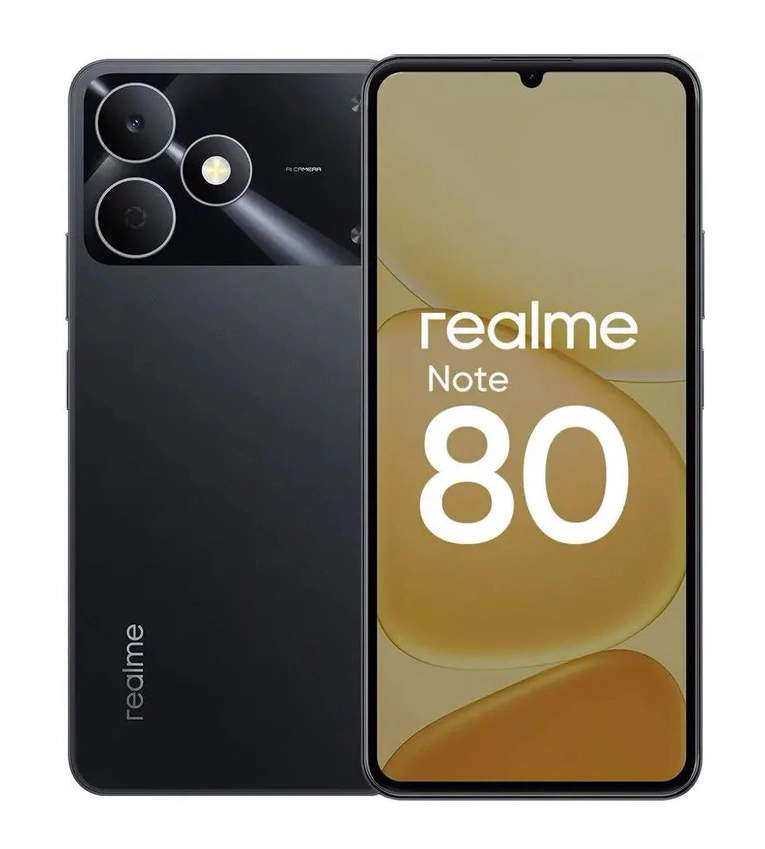 Смартфон Realme Note 80 4/128Гб, Чёрный (RMX5388). Фото 1