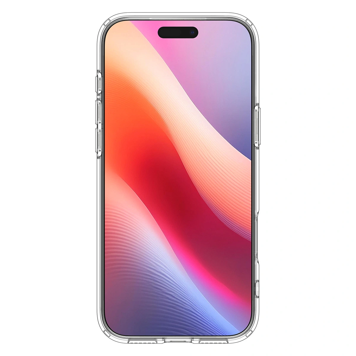 Накладка Spigen Ultra Hybrid MagSafe для iPhone 17 Pro, Прозрачно-белая (ACS10346). Фото 3