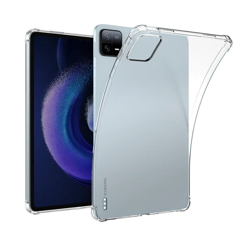 Накладка для Mi Pad 6/6 Pro 11", силиконовая, Прозрачная. Фото 1