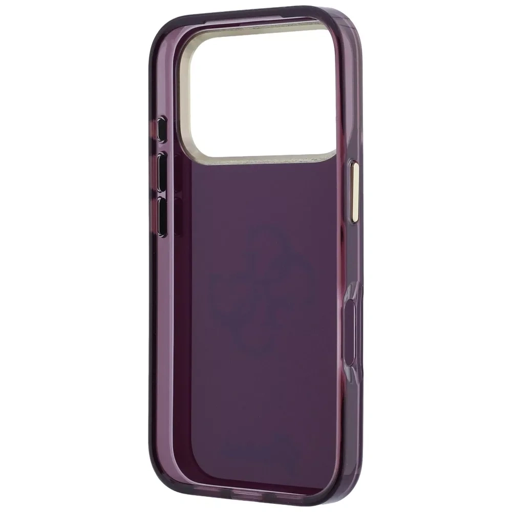 Накладка Guess для iPhone 18 Pro / 17 Pro IML 4G Big and Script metal logo & Cam Hard, Burgundy (GUHCP18L5HC4MLSU). Фото 5