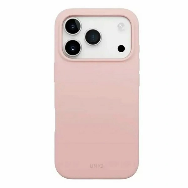 Накладка Uniq для iPhone 17 Pro LINO (Magsafe), Розовый (IP6.3P(2025)-LINOMBPNK). Фото 2