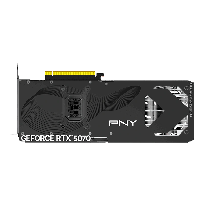 Видеокарта PNY GeForce RTX 5070 Triple Fan OC 12GB GDDR7 192 bit PCIe 5.0. Фото 6