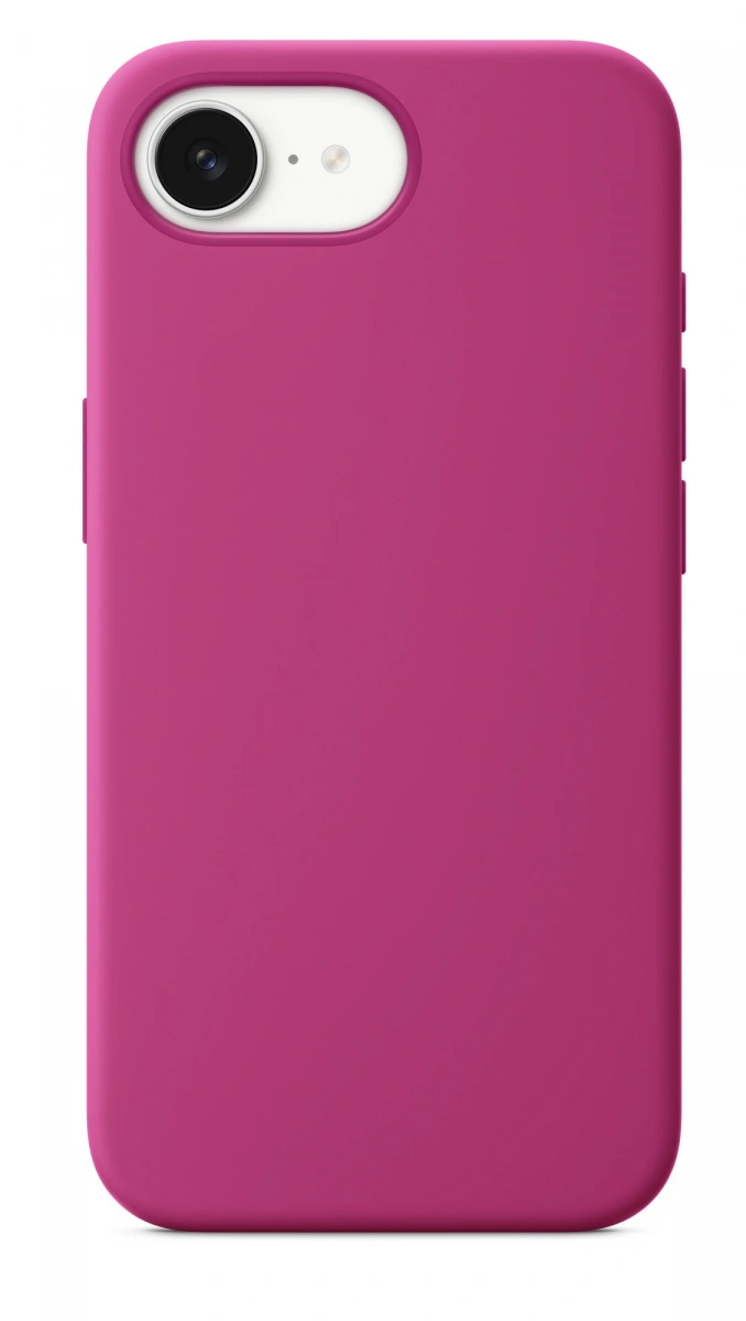 Накладка Silicone Case With MagSafe для Phone 17e / 16e, Fuchsia. Фото 1
