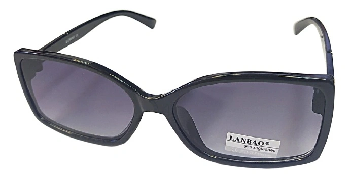 Солнцезащитные очки Lanbao 5059 (C1) 58 17-136, Чёрный, дымчатый. Фото 1