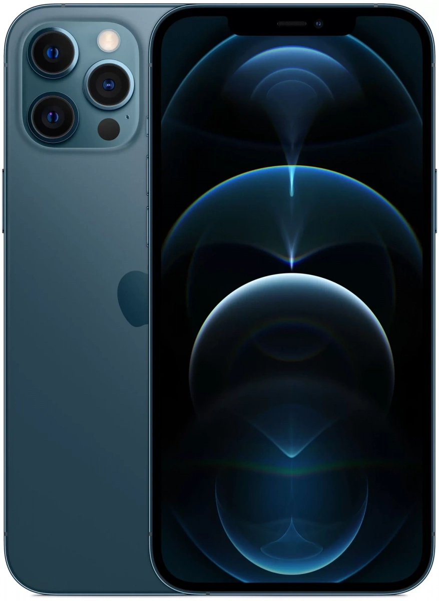 Смартфон Apple iPhone 12 Pro Max 256Gb Тихоокеанский синий (Уцененный товар) . Фото 1