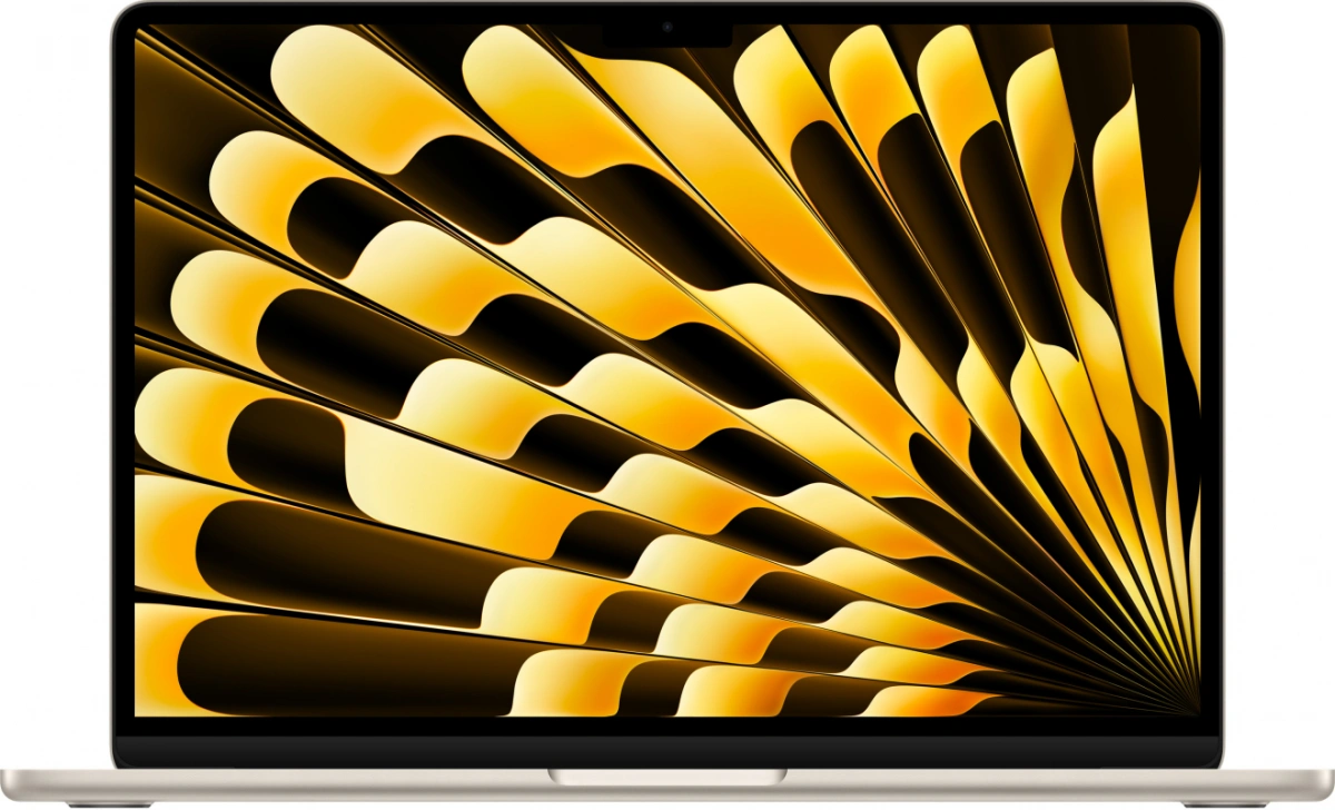Apple MacBook Air 13" 2025 256Гб Сияющая звезда (MW0Y3) (M4, 10-ядер CPU/8-ядер GPU, 16 ГБ, 256 ГБ SSD). Фото 1
