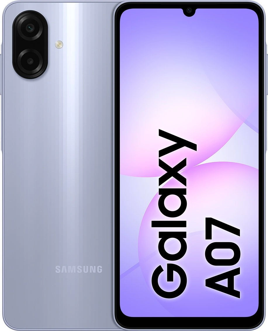Смартфон Samsung Galaxy A07 4/128Гб Фиолетовый (SM-A075F). Фото 1